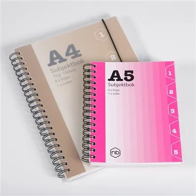 Ali je bolje dobiti zvezek za 5 predmetov?